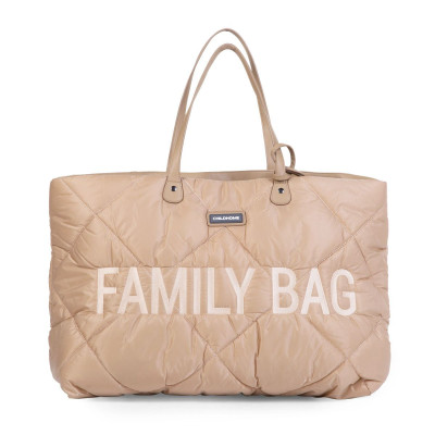 Childhome přebalovací taška Family Bag puffered beige Childhome přebalovací taška Family Bag puffered beige