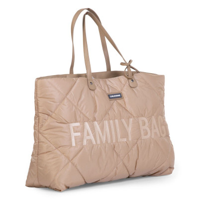 Childhome přebalovací taška Family Bag puffered beige Childhome přebalovací taška Family Bag puffered beige