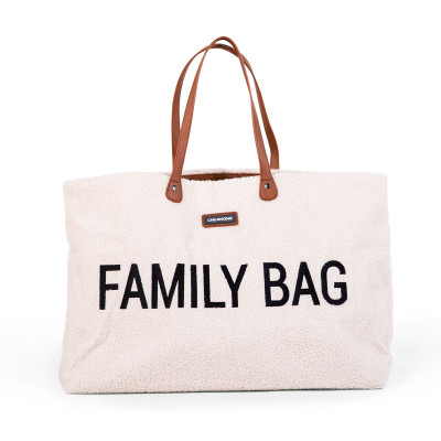 Childhome přebalovací taška Family Bag teddy off white Childhome přebalovací taška Family Bag teddy off white