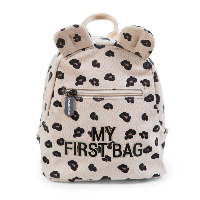 Childhome dětský batoh My First Bag canvas leopard Childhome dětský batoh My First Bag canvas leopard