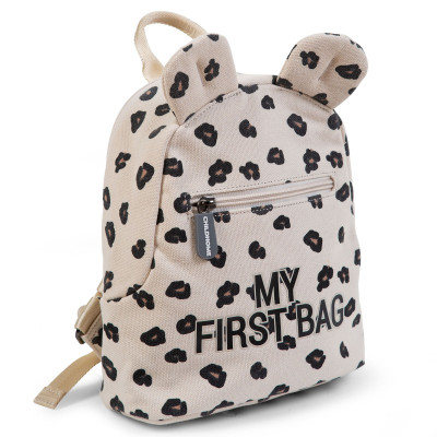 Childhome dětský batoh My First Bag canvas leopard Childhome dětský batoh My First Bag canvas leopard
