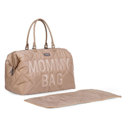 Childhome přebalovací taška Mommy Bag puffered beige Childhome přebalovací taška Mommy Bag puffered beige