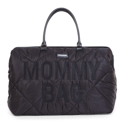 Childhome přebalovací taška Mommy Bag puffered black Childhome přebalovací taška Mommy Bag puffered black
