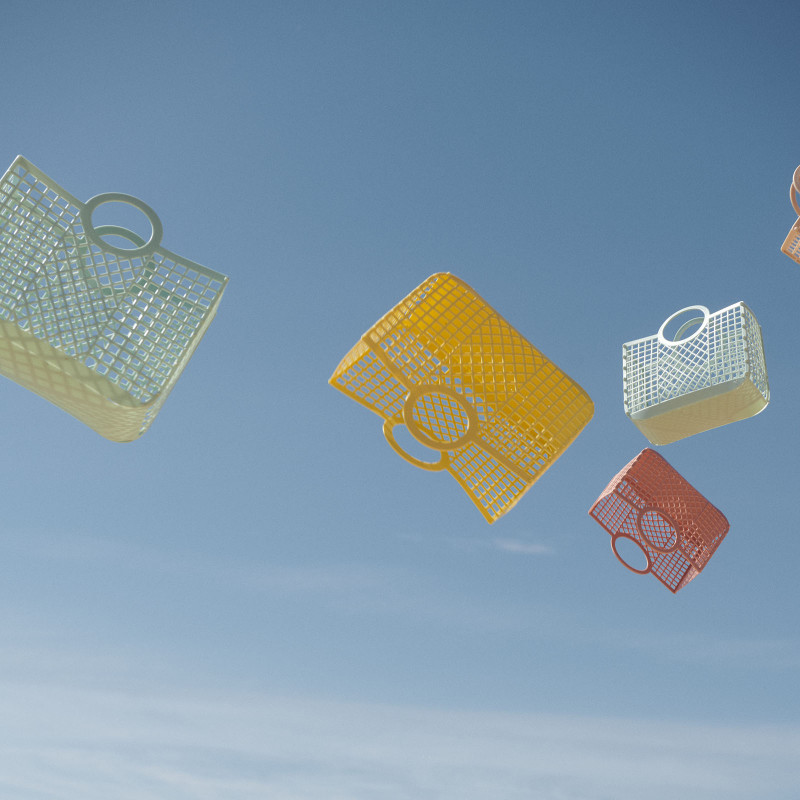 LIEWOOD Velký koš Bloom Rose