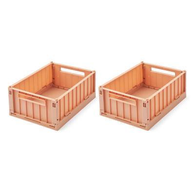 LIEWOOD Úložné boxy S Weston Tuscany Rose 2 kusy LIEWOOD Úložné boxy S Weston Tuscany Rose 2 kusy