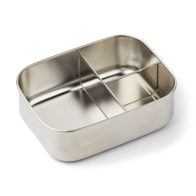 LIEWOOD Svačinový box Arthur Vehicles Dove Blue Mix