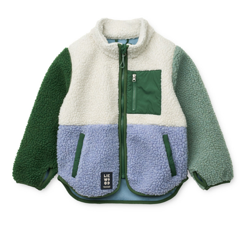 LIEWOOD Bunda Nolan Pile Jacket Dusty lavender multi mix