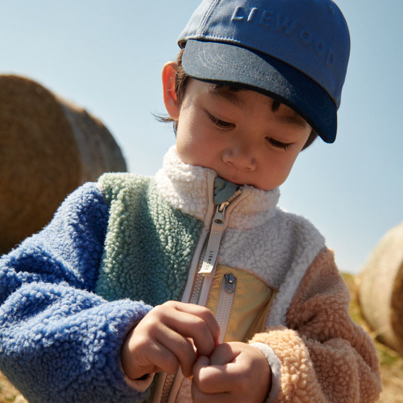 LIEWOOD Bunda Nolan Pile Jacket Peppermint multi mix