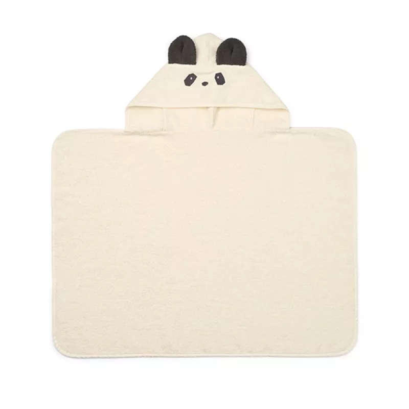 LIEWOOD dětská osuška s kapucí Vilas Panda
