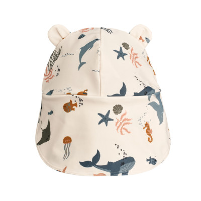 LIEWOOD plavecký klobouk Senia Sea creature / Sandy