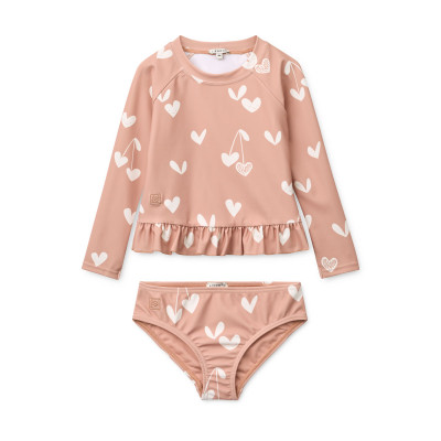 LIEWOOD Plavkový set Dagny Sweethearts Pale Tuscany