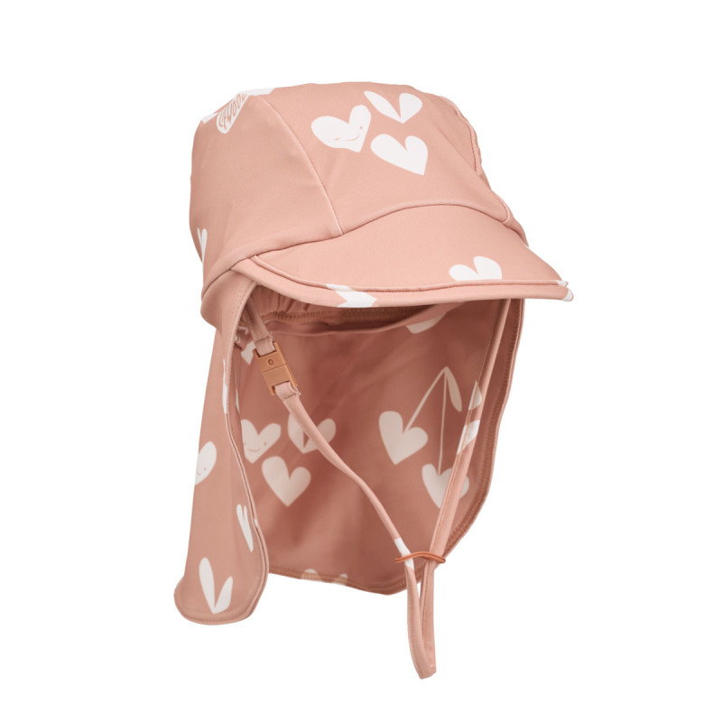LIEWOOD Dětský UV klobouk na plavání Cecilia Sweethearts / Pale tuscany