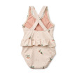 LIEWOOD plavky Amara Baby s potiskem Peach Sea shell