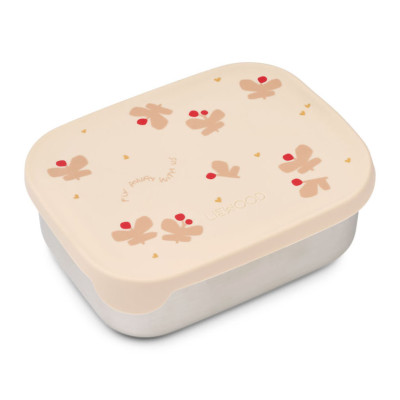 LIEWOOD Svačinový box Arthur Butterfly / Apple blossom