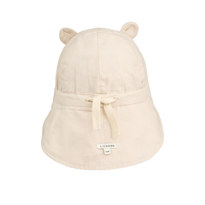 LIEWOOD dětský letní klobouček Gorm s oušky Around the world / Sandy