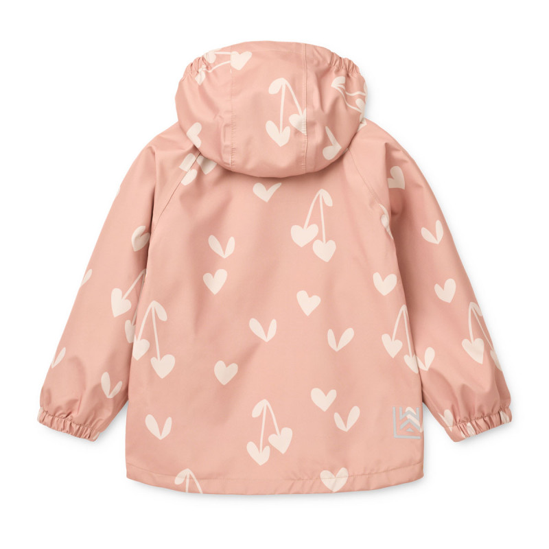 LIEWOOD nepromokavý set Pedia – bunda a kalhoty Sweethearts / Pale tuscany