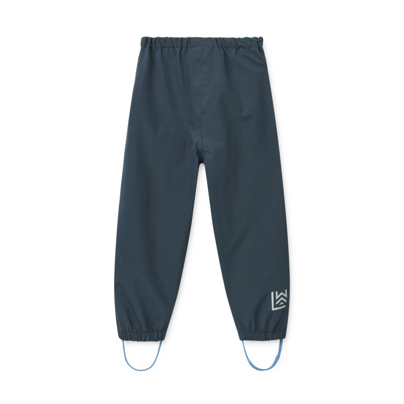 LIEWOOD nepromokavý set Pedia – bunda a kalhoty Fun / Beach blue