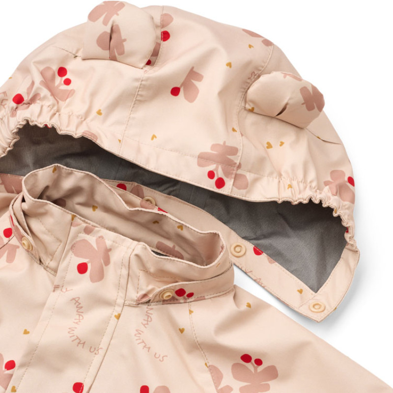 LIEWOOD nepromokavá souprava Manu Butterfly / Apple Blossom