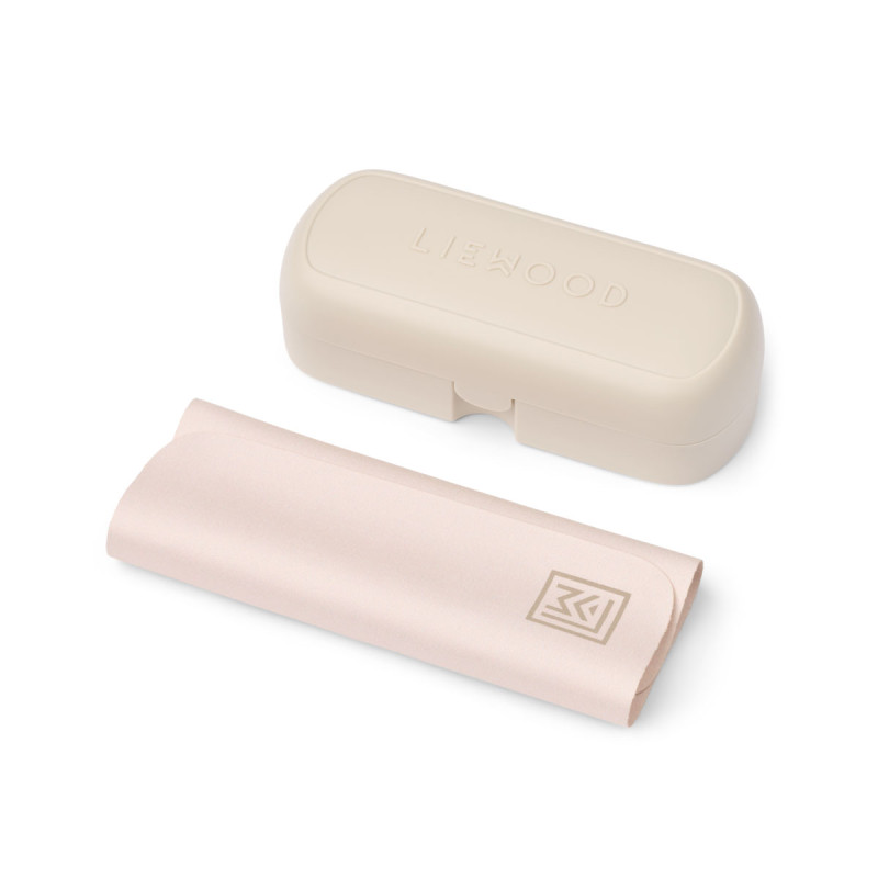 LIEWOOD sluneční brýle Darla Mr Bear Peppermint transparent 4–10 let