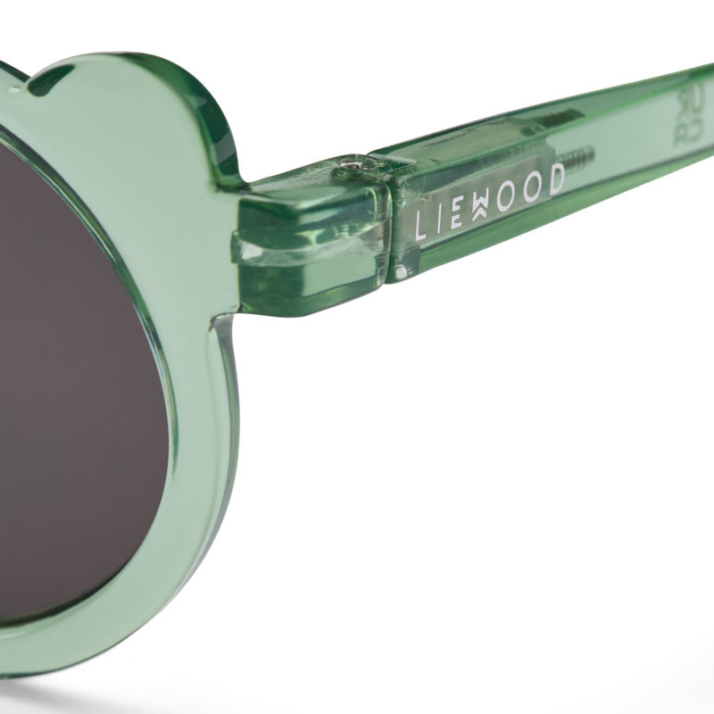 LIEWOOD sluneční brýle Darla Mr Bear Peppermint transparent 4–10 let