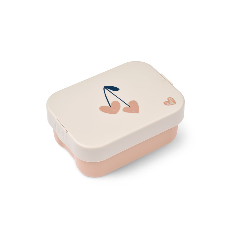 LIEWOOD dětský svačinový box Kamil Sweetheart / Sandy