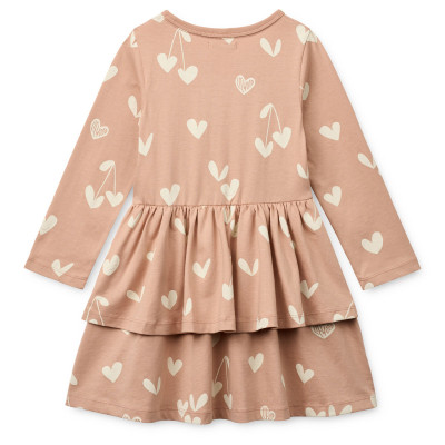 LIEWOOD šaty Mindy Sweethearts / Pale Tuscany