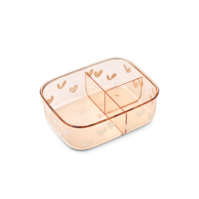 LIEWOOD tritanový svačinový box Arthur Sweethearts / Pale tuscany