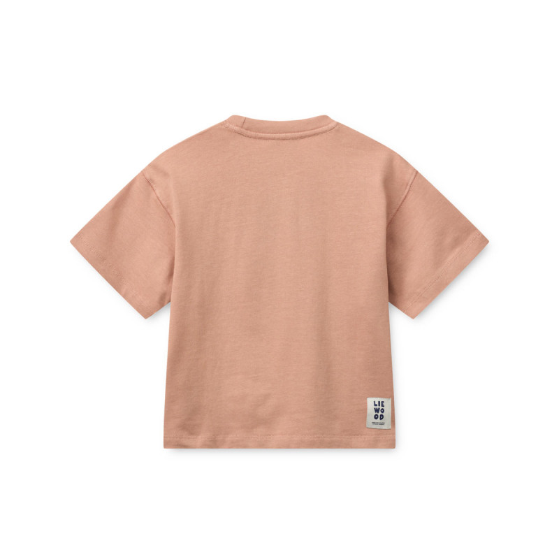 LIEWOOD Tyler tričko Sweethearts / Pale tuscany