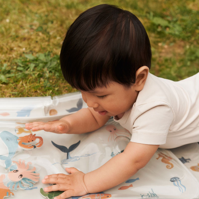 LIEWOOD nafukovací hrací podložka Elin Sea creature / Sandy