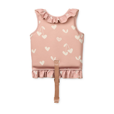LIEWOOD plovací vesta Dove Sweethearts / Pale tuscany