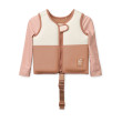 LIEWOOD plavecká vesta s rukávy Dove Tuscany rose multi mix
