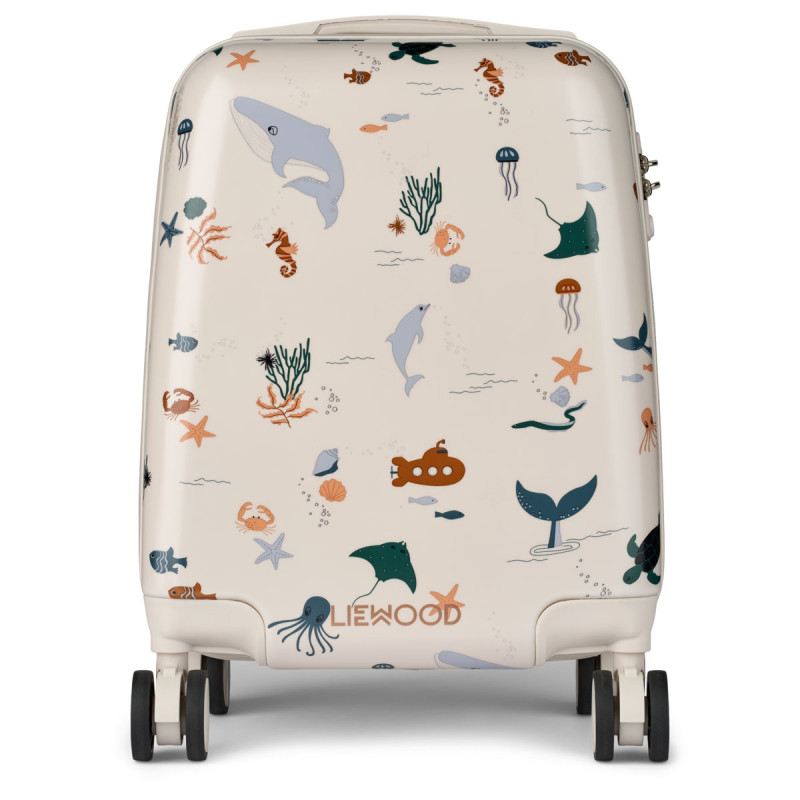 LIEWOOD kufr Norelle Hardcase Suitcase Sea creature / Sandy