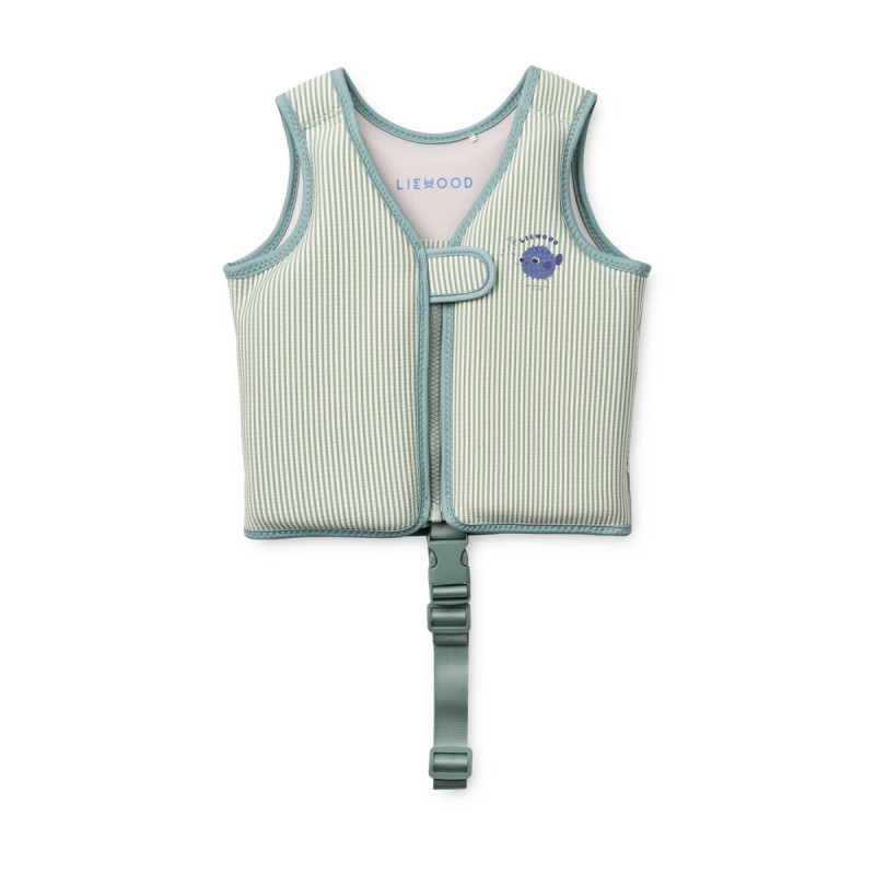 LIEWOOD plovací vesta Dove Peppermint / Sandy