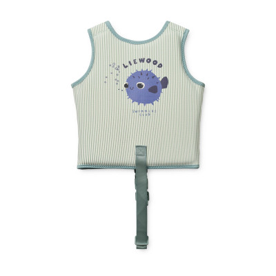 LIEWOOD plovací vesta Dove Peppermint / Sandy