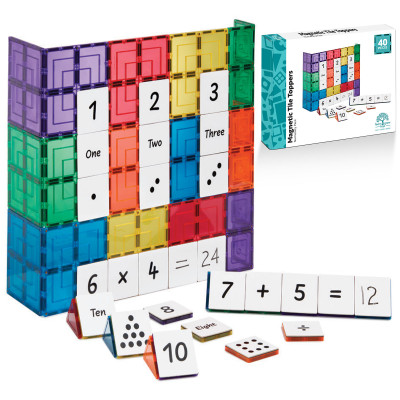 Magnetické kartičky čísla a počítání 40 ks