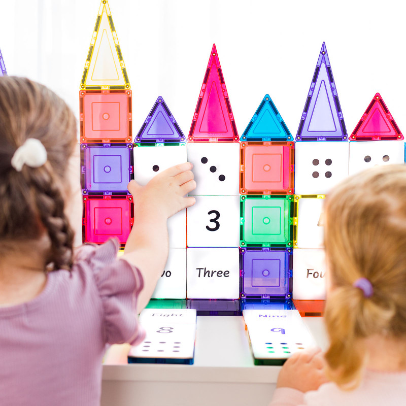 Magnetické kartičky čísla a počítání 40 ks