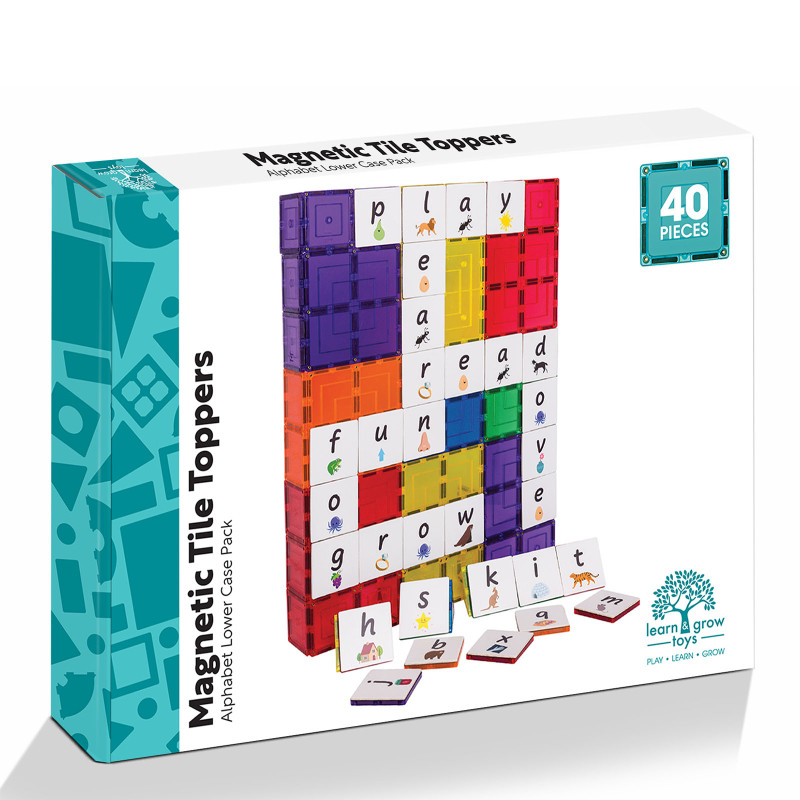 Magnetické kartičky malá písmena 40 ks