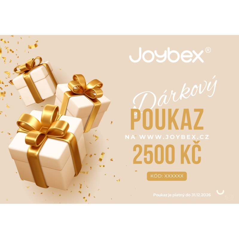 Dárkový poukaz 2 500 Kč