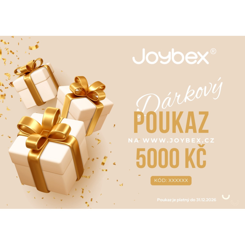 Dárkový poukaz 5 000 Kč