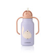 LIEWOOD termoska Kimmie 250 ml Cat / Warm lilac