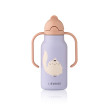 LIEWOOD termoska Kimmie 250 ml Cat / Warm lilac