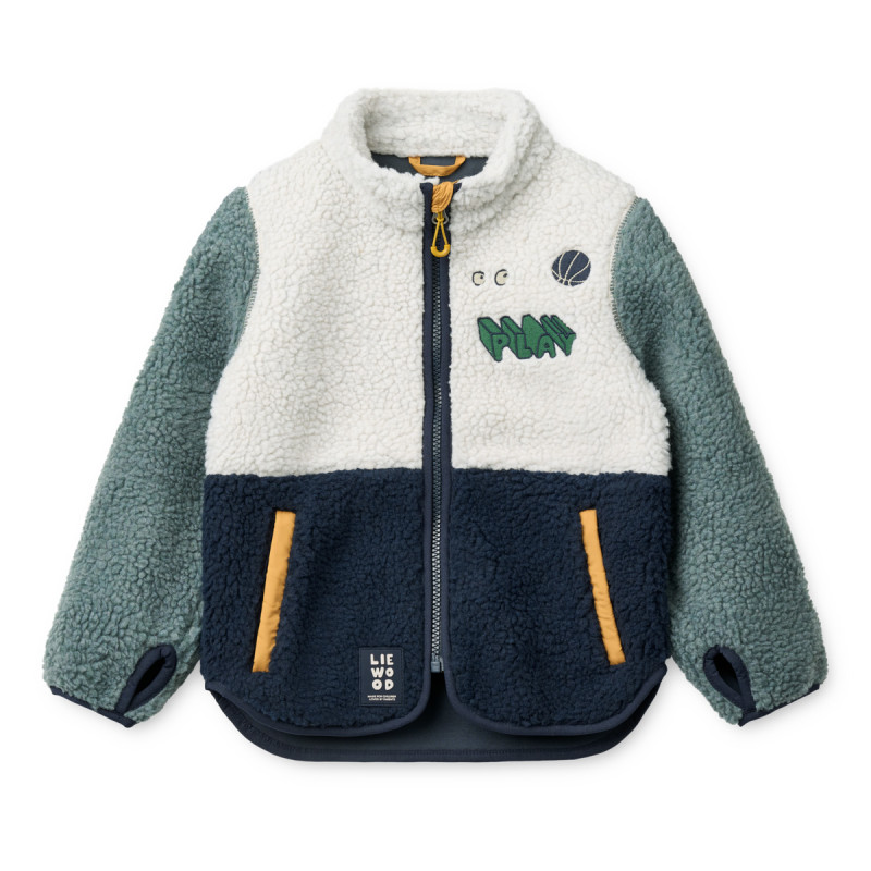 LIEWOOD Bunda Nolan Pile Jacket Play mix