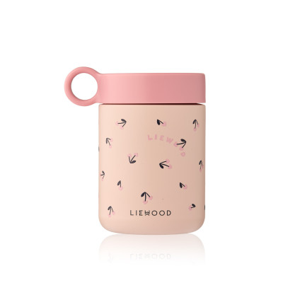 LIEWOOD termo dóza na jídlo Kiani Mini Cherry heart / Rosey