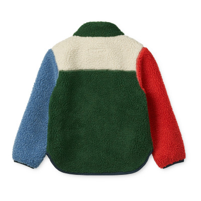 LIEWOOD Bunda Noam Pile Jacket Garden green multi mix