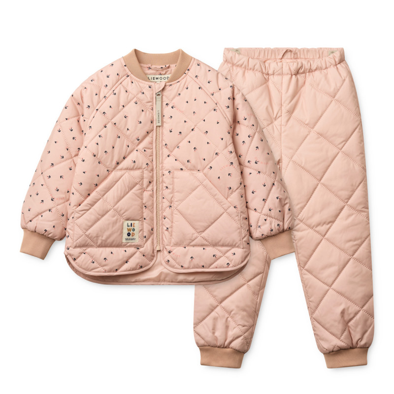 LIEWOOD ZELLA termo set Mini Cherry heart / Rosey