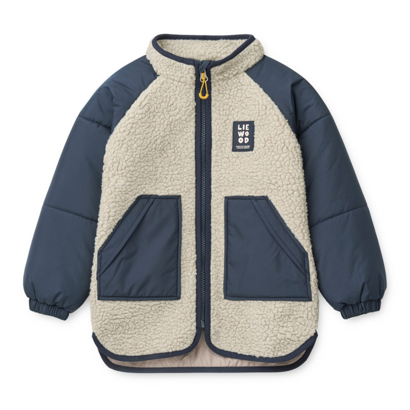 LIEWOOD Bunda RUNA Mist / Classic navy