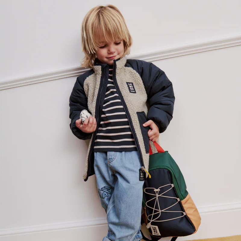 LIEWOOD Bunda RUNA Mist / Classic navy