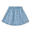 LIEWOOD Dětská džínová sukně Rio Cherry heart sandy / Denim