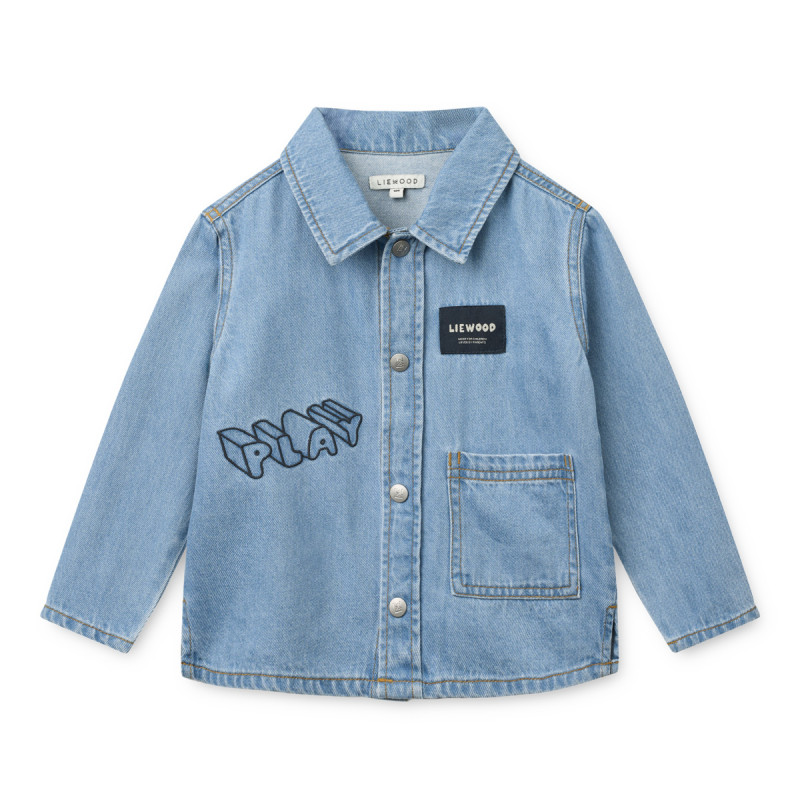LIEWOOD Dětská džínová košile Greg Play / Denim