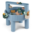 LIEWOOD stolek na hraní Sepp Beach Blue multi mix
